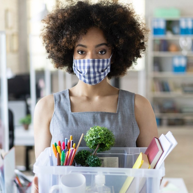 Unemployed in Southern California Woman